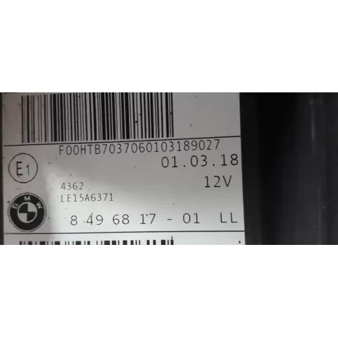 8496817 фара передняя BMW X3 G01 2018