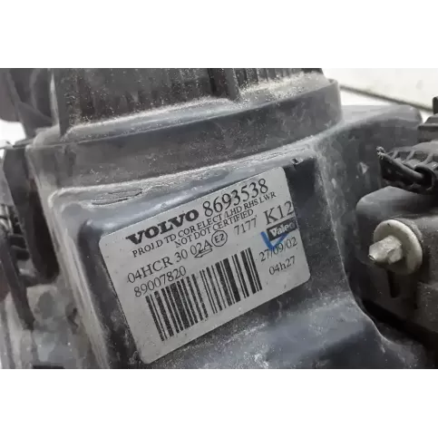 8693538 фара передняя Volvo S80 2002