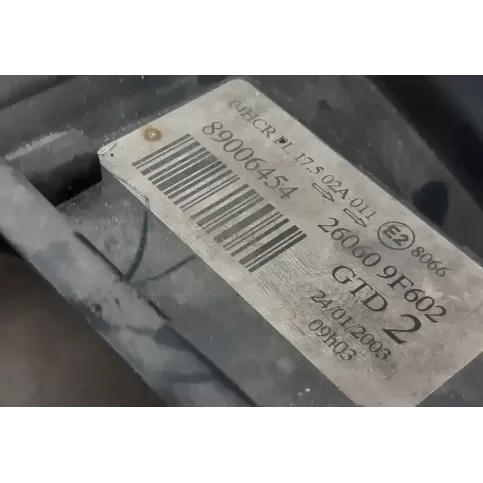 89006454 фара передняя Nissan Primera 2010