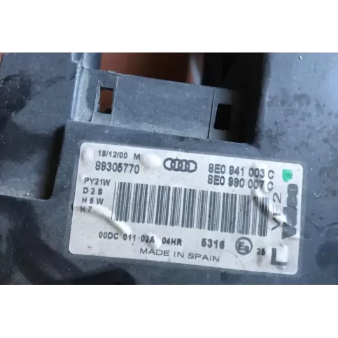 89305770 фара передня Audi A4 S4 B6 8E 8H 2002