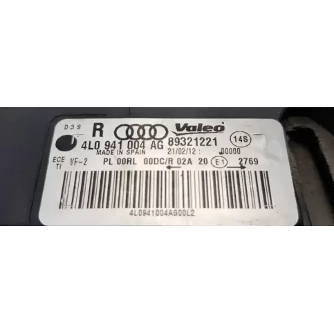 89393694 фара передня Audi Q7 4L 2012