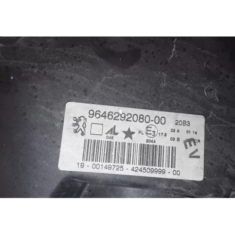 964629208000 фара передняя Peugeot 307 2002