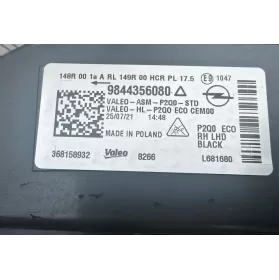 L681680 фара передняя Opel Mokka B 2022