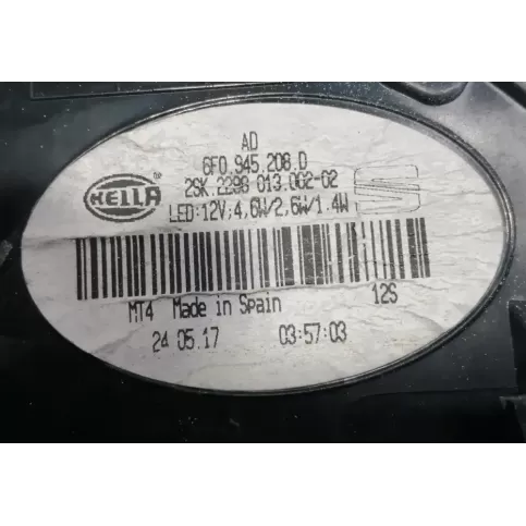 2SK2298013002 фара задня Seat Ibiza V (KJ) 2010