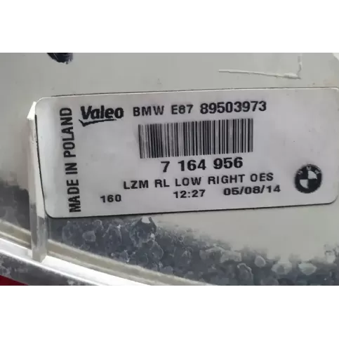 89503973 фара задня BMW 1 E81 E87 2006
