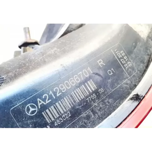 A2129066701R фара задняя Mercedes-Benz E W212 2011