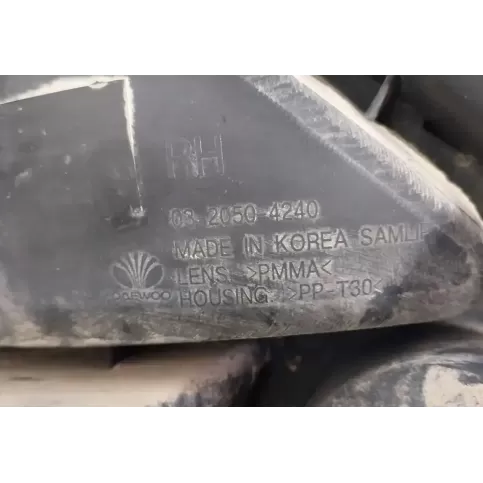 0370504240 фара задняя Daewoo Matiz 2000