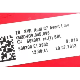 608002 фара задня Audi A6 Allroad C7 2013