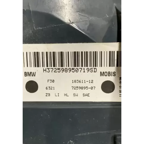 63217259895 фара задня BMW 3 F30 F35 F31 2013