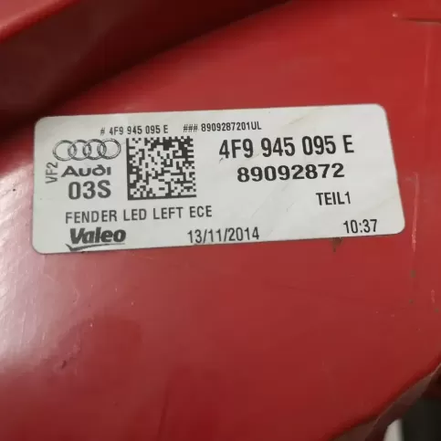 89092872 фара задня Audi A6 S6 C6 4F 2010