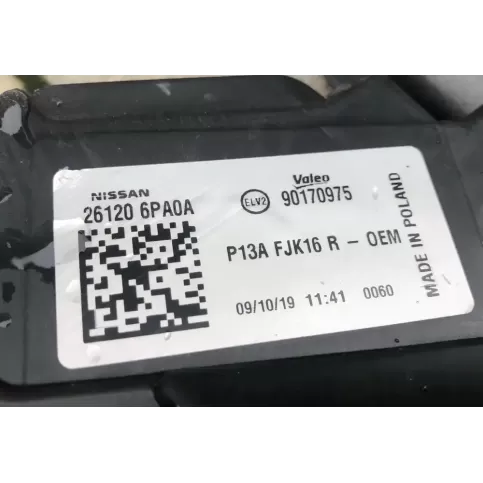 90170975 фара передняя Nissan Juke II F16 2019