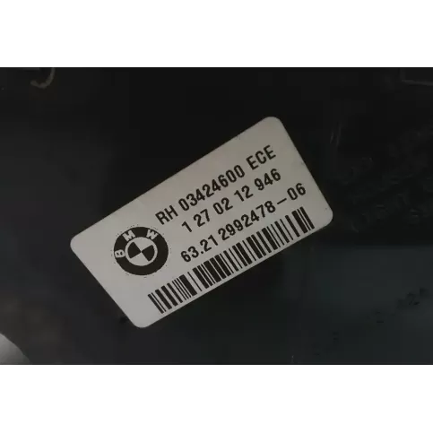 RH03424600 фара задняя BMW X1 E84 2011