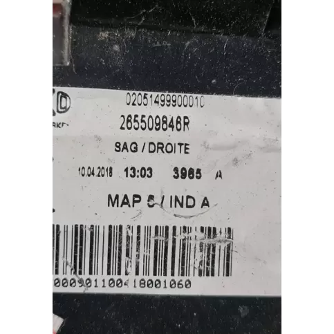 02051499900010 фара задняя Renault Clio IV 2018