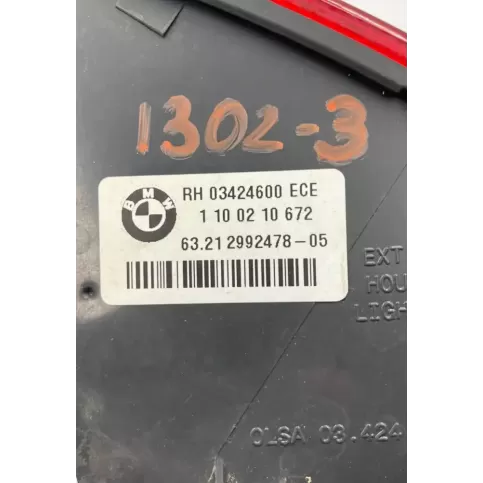 03424600 фара задняя BMW X1 E84 2011