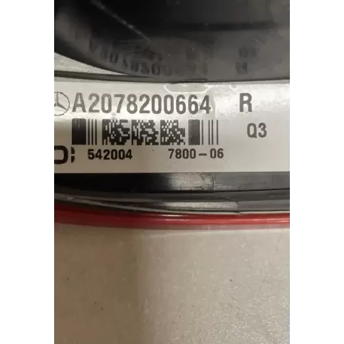 A2078200664 фара задняя Mercedes-Benz E C207 W207 2012