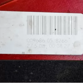 009686058266 фара задняя Audi A4 S4 B8 8K 2008