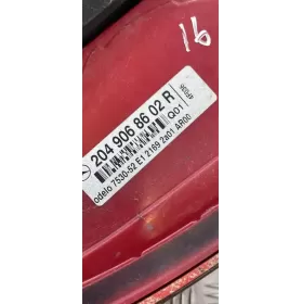 2049068602 фара задняя Mercedes-Benz C W204 2009