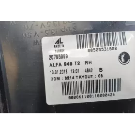 20795999 фара задняя Alfa Romeo Stelvio 2018