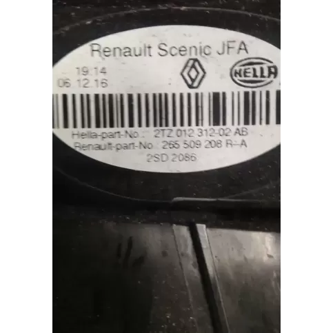 265509208R фара задня Renault Scenic IV - Grand scenic IV 2020