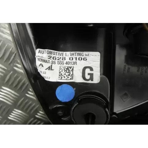 265554013R фара задняя Renault Zoe 2013