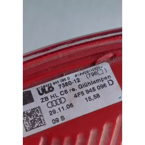 4F5945096D фара задня Audi A6 S6 C6 4F 2006