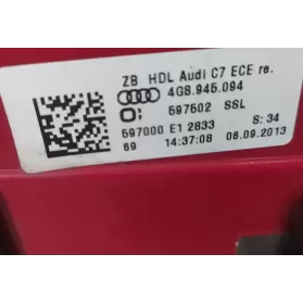 597502 фара задня Audi A7 S7 4G 2013
