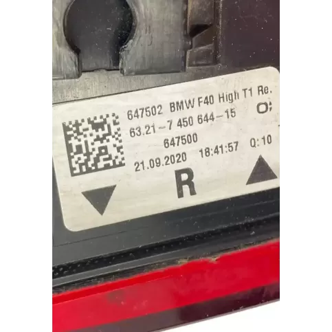 6321745064415 фара задня BMW 1 F40 2021