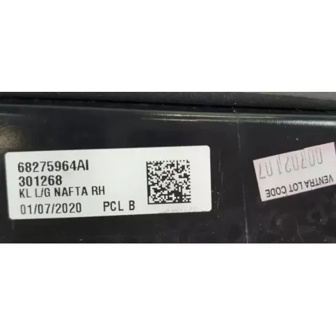68275964AI фара задняя Jeep Cherokee 2016