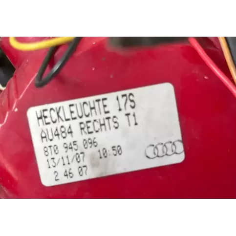 AH484 фара задняя Audi A5 8T 8F 2009