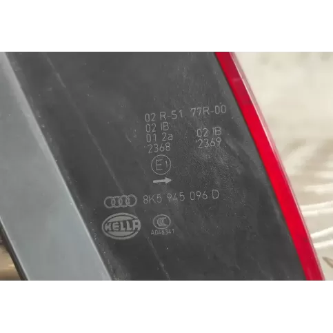 02RS177R00 фара задняя Audi A4 S4 B8 8K 2009