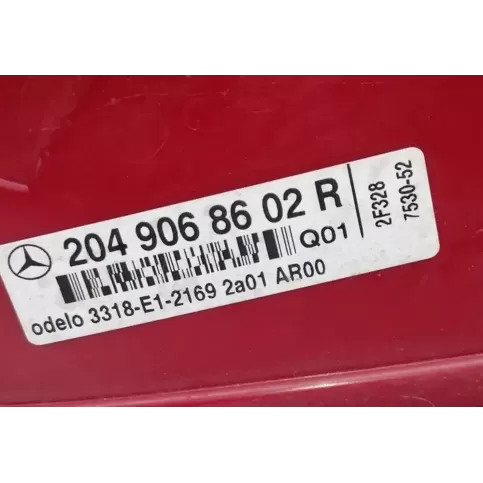 2049068602R фара задняя Mercedes-Benz C W204 2007