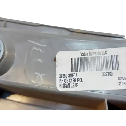 265503NF0A фара задняя Nissan Leaf I (ZE0) 2014