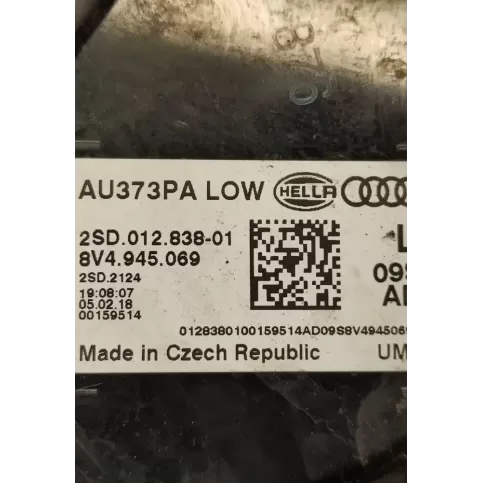 2SD01283801 фара задня Audi A3 S3 8V 2017