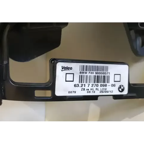 6321727009806 фара задня BMW 1 F20 F21 2012