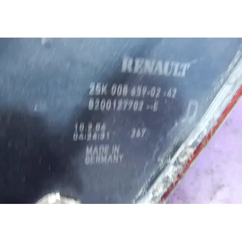 8200127702-E фара задня Renault Scenic II - Grand scenic II 2004