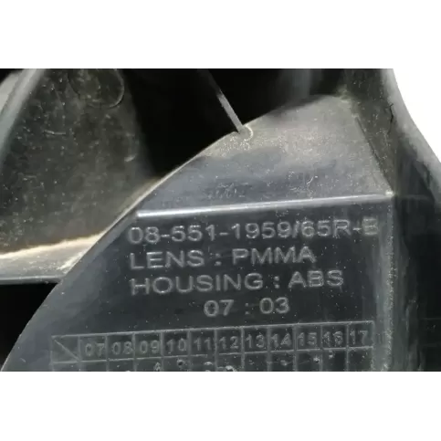08551195965R фара задняя Renault Kangoo III 2005