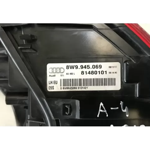 8W9945069 фара задняя Audi A4 S4 B9 2016
