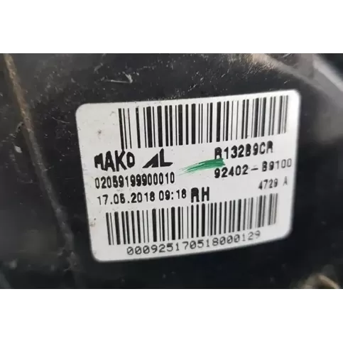 92402-B9100 фара задня Hyundai i10 2018