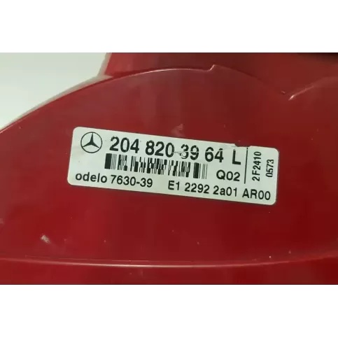 E122922A01 фара задняя Mercedes-Benz C W204 2010