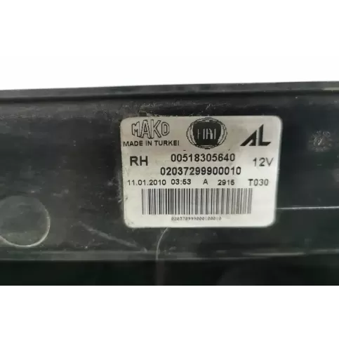 00518305640 фара задняя Fiat Doblo 2010