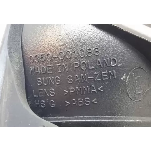 0350001083 фара задняя Daewoo Lanos 2001