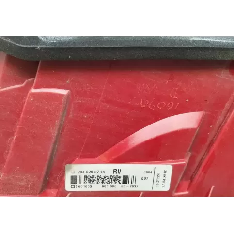 2048202764 фара задняя Mercedes-Benz C W204 2007