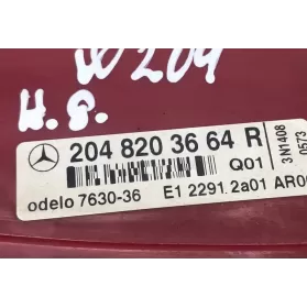 2048203664 фара задняя Mercedes-Benz C W204 2008