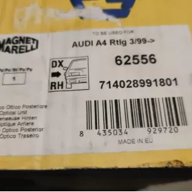 62556 фара задня Audi A4 S4 B5 8D 2000
