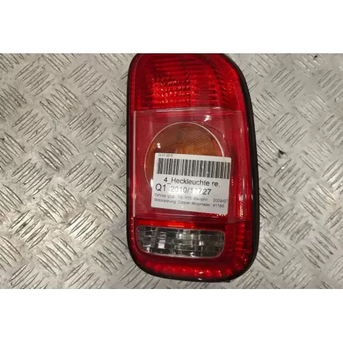 7167412 фара задняя Mini One - Cooper Clubman R55 2006