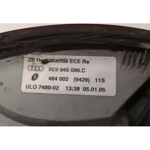 748002 фара задня Audi A4 S4 B7 8E 8H 2007