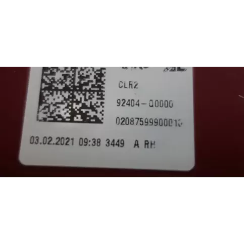 02087599900016 фара задняя Hyundai i20 (BC3 BI3) 2023