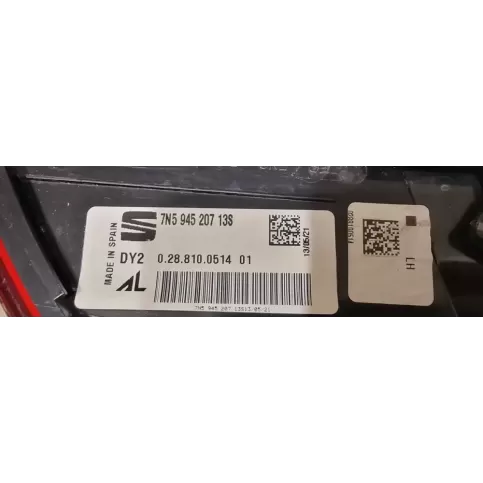 0288100514 фара задняя Seat Alhambra (Mk2) 2019