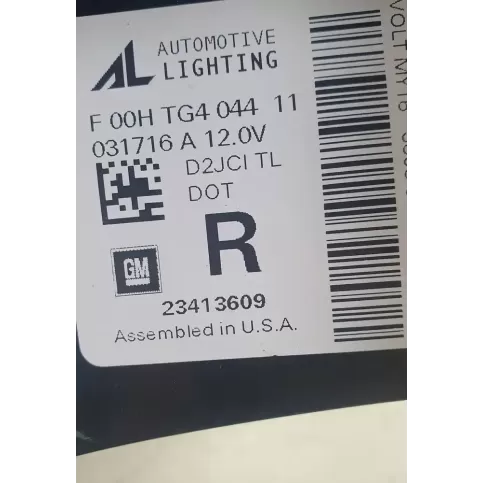 031716A фара задняя Chevrolet Volt II 2018