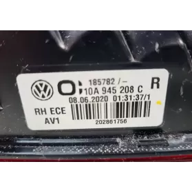 10A945208C фара задняя Volkswagen ID.3 2020